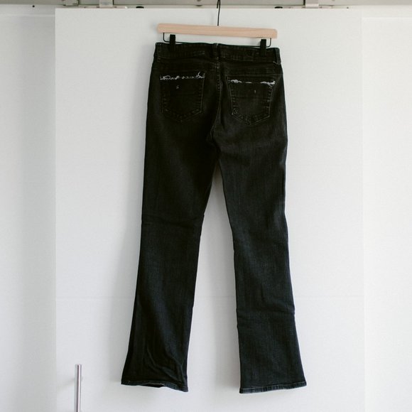 Kut from the Kloth Black Jeans Women's 6 Bootcut - Picture 6 of 6